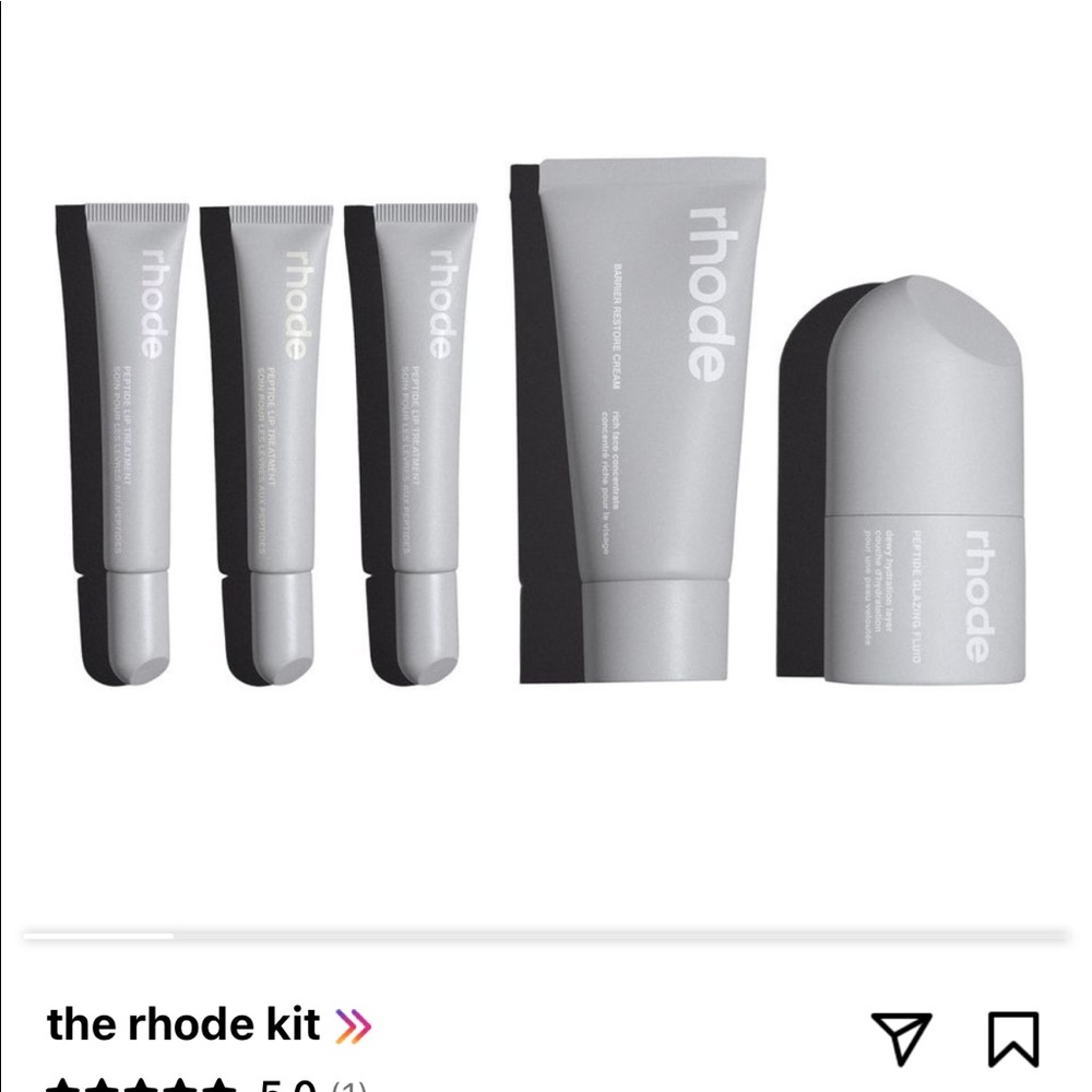Rhode full kit skjn care by Hailey Bieber SOLD OUT ONLINE